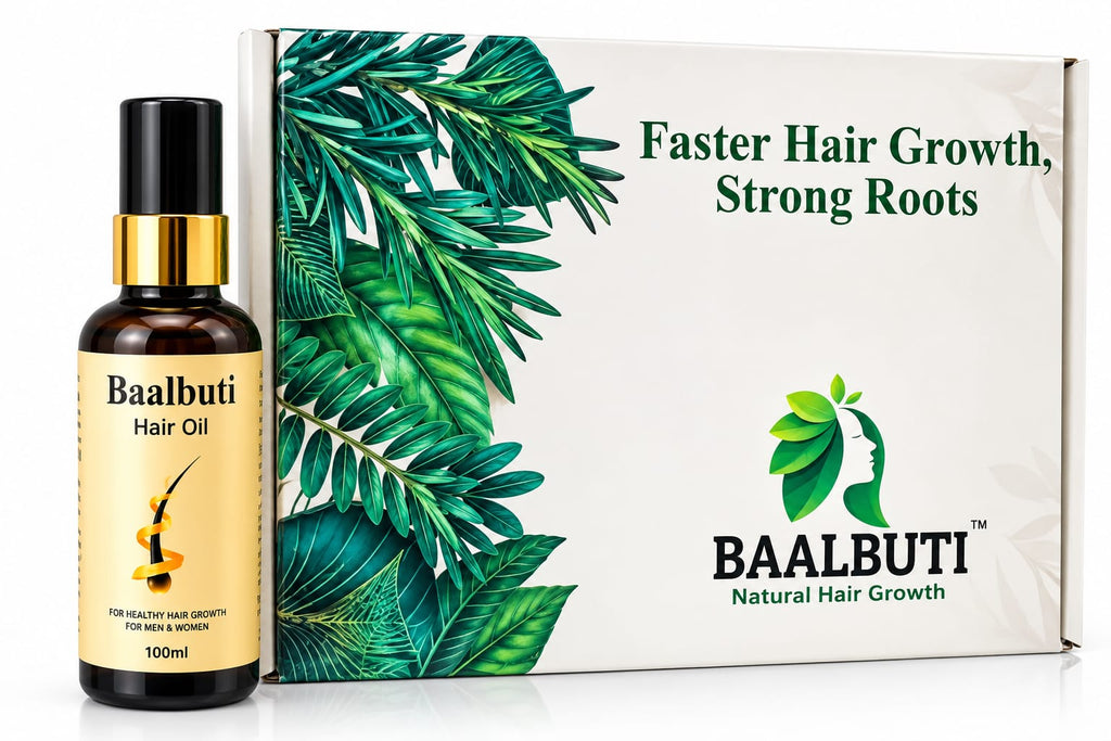 Baalbuti Superfast Hair Growth Oil | For Long, Thick & Strong Hair (100% Ayurvedic)