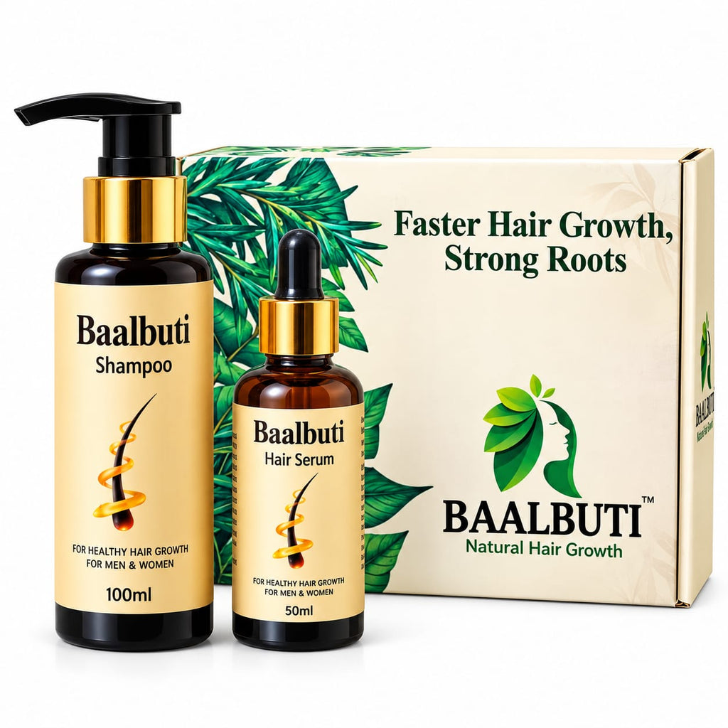 Baalbuti Shampoo and Hair Serum Combo (150 ml)