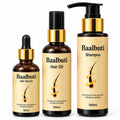 Baalbuti Complete Ayurvedic Hair Care Kit (Oil + Shampoo + Serum) | 3-Step Hair Regrowth Treatment
