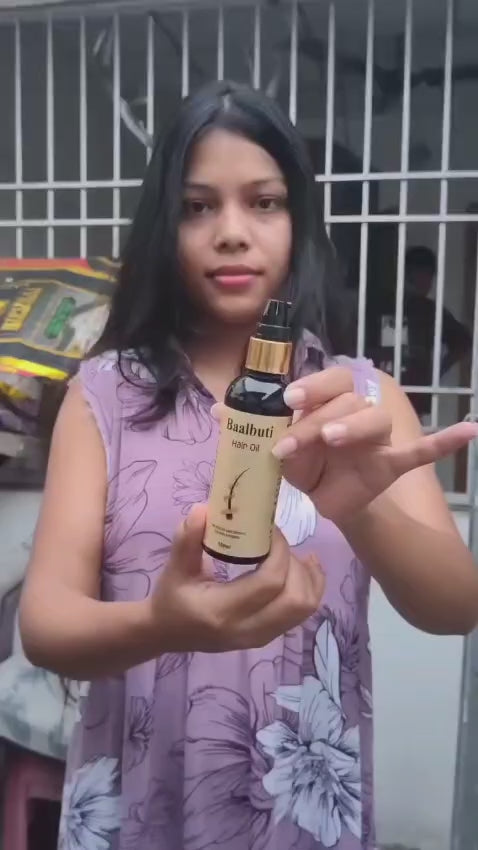 Baalbuti Superfast Hair Growth Oil | For Long, Thick & Strong Hair (100% Ayurvedic)