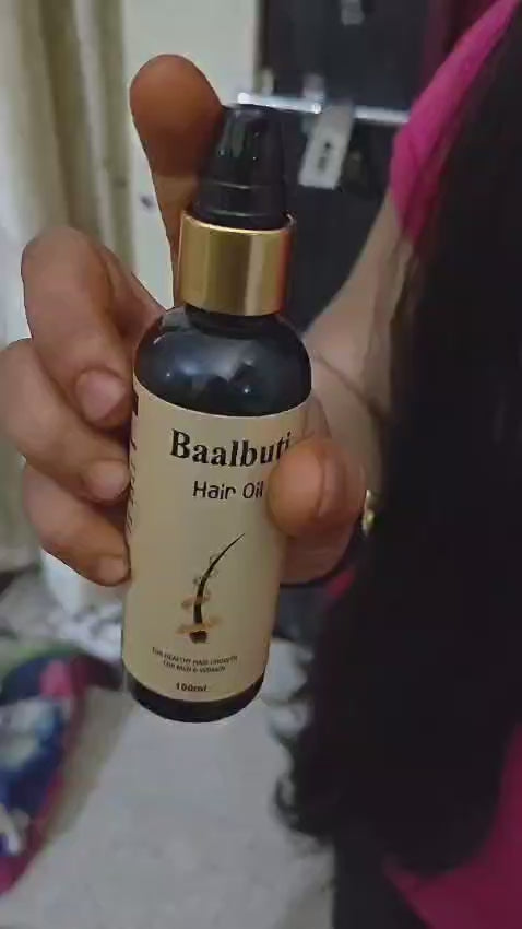 Baalbuti Superfast Hair Growth Oil | For Long, Thick & Strong Hair (100% Ayurvedic)